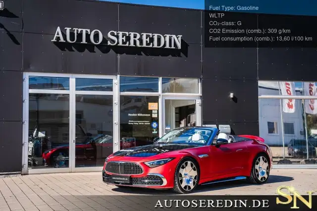 Mercedes-Benz SL 680 MAYBACH SL 680 HOOD WITH PATTERN MONOGRAM SERIES