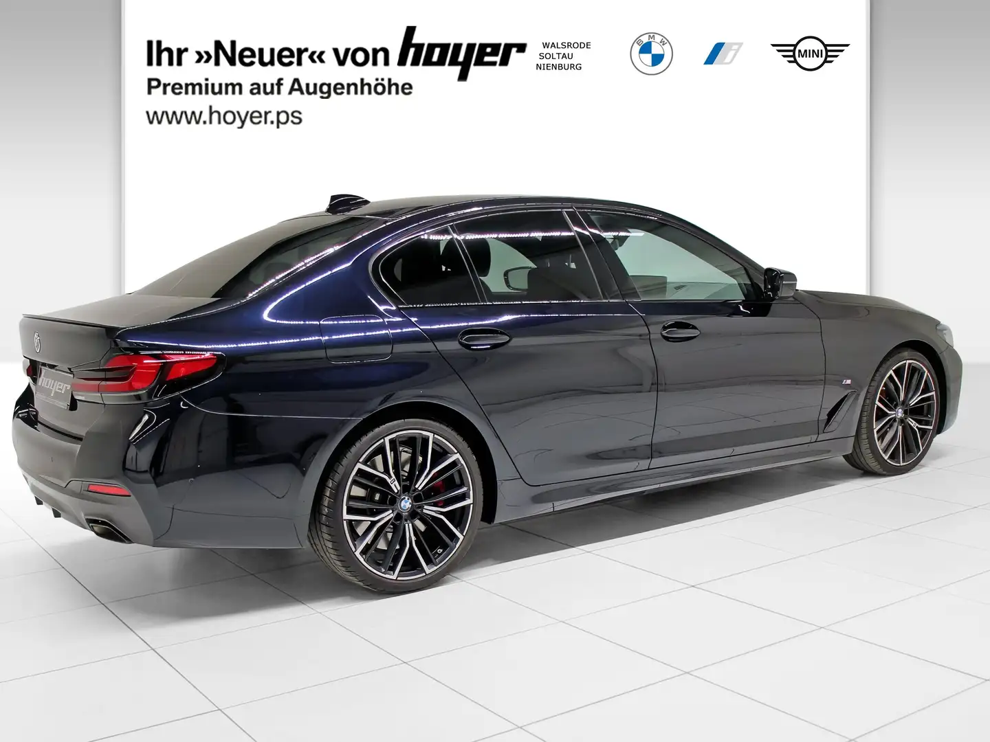 BMW 540 i Limousine M Sportpaket Head-Up HK HiFi DAB Schwarz - 2