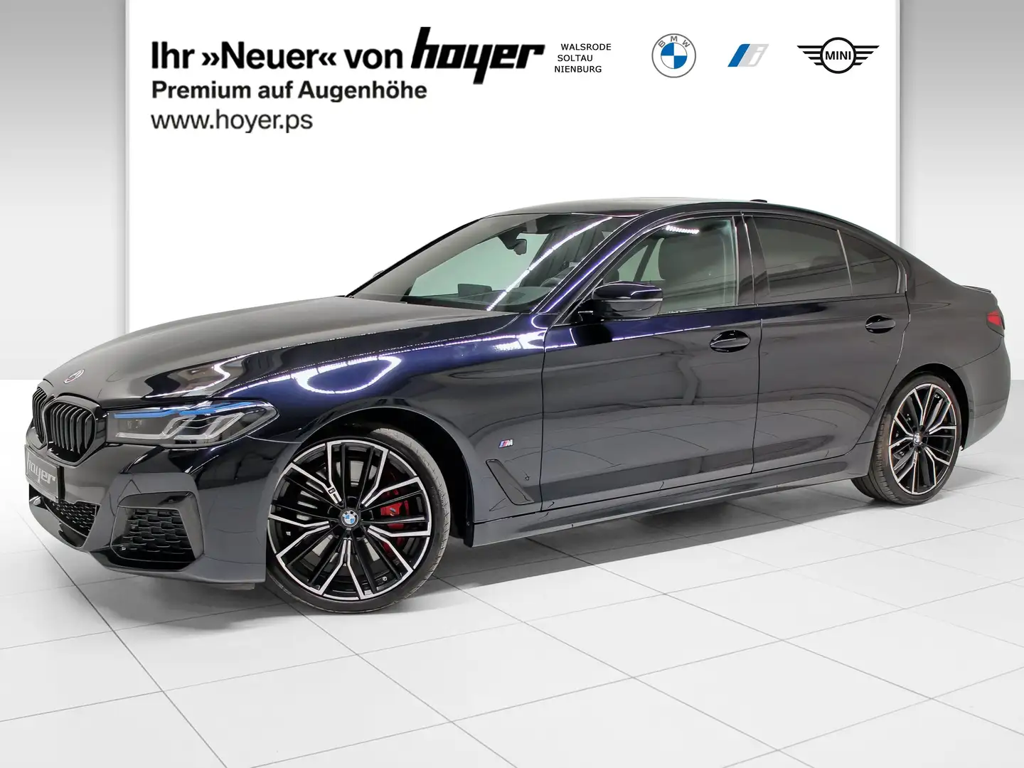 BMW 540 i Limousine M Sportpaket Head-Up HK HiFi DAB Schwarz - 1