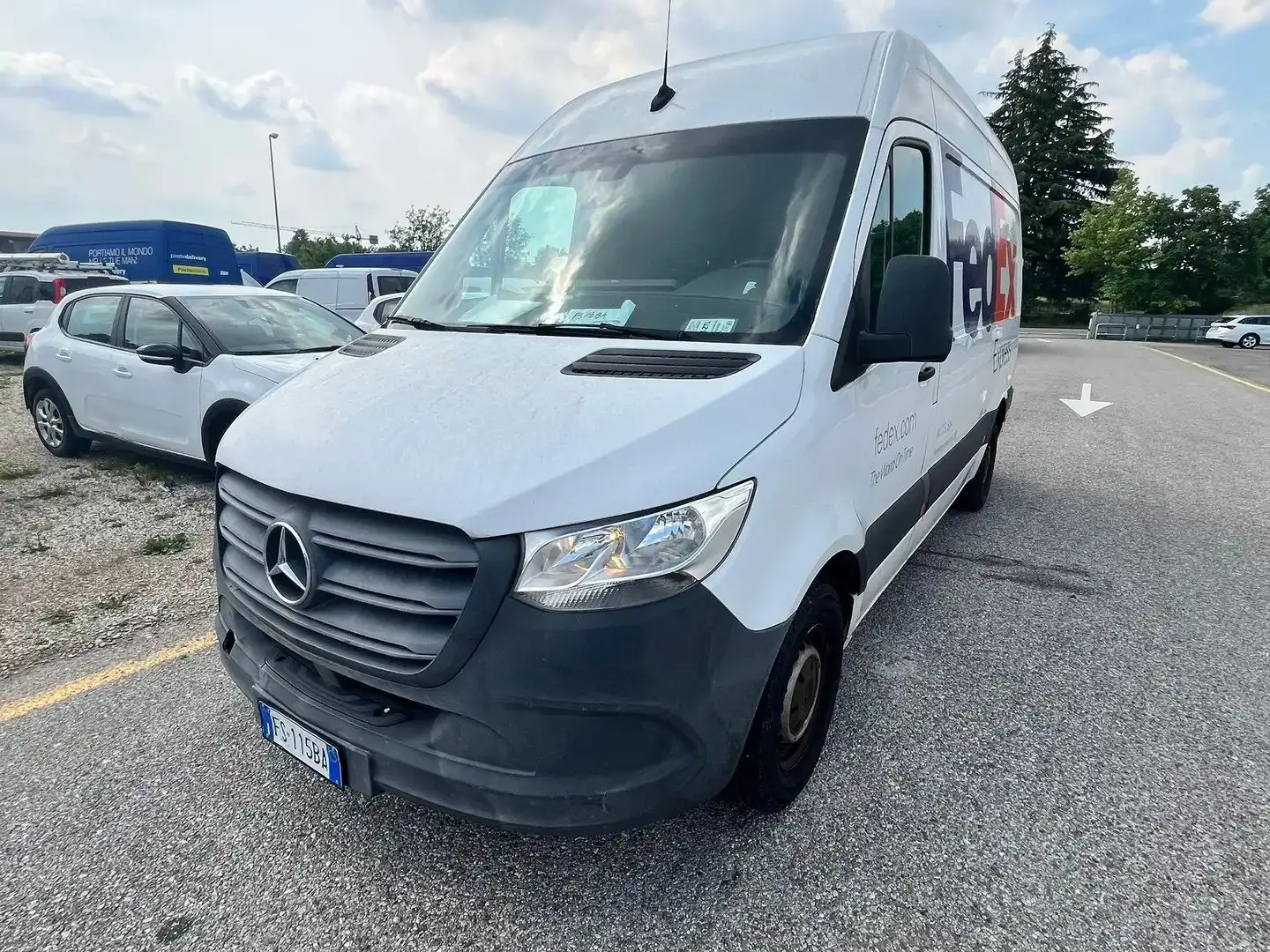 Mercedes-Benz Sprinter Sprinter 311 CDI 114cv Furgone - FS115BA Bianco - 2