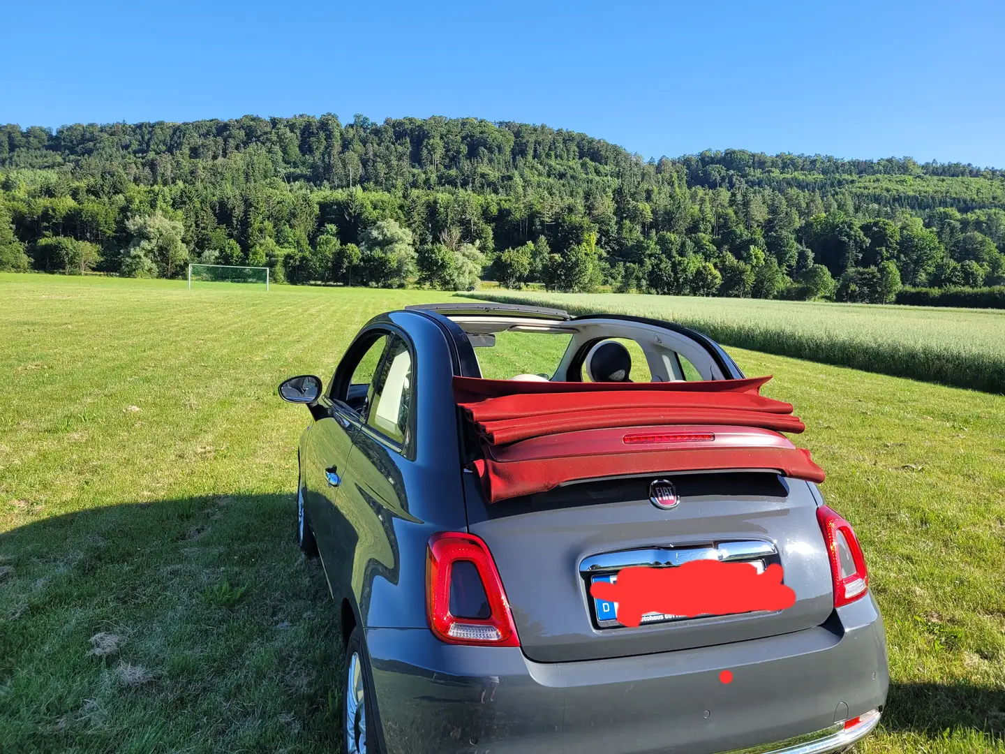 Fiat 500 Lounge Grau - 1