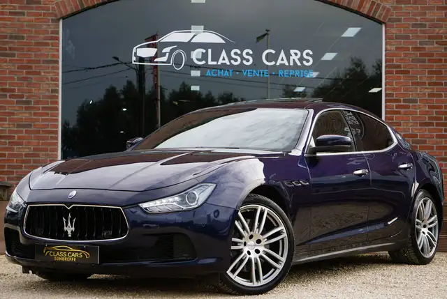 Maserati Ghibli 3.0 V6 Turbo GranSport TVA-BTW / AUTO / CAMERA / BI-XENON / LED / CRUISE / TOIT OUVRANT / CARNET COMPLET / EURO 6b !