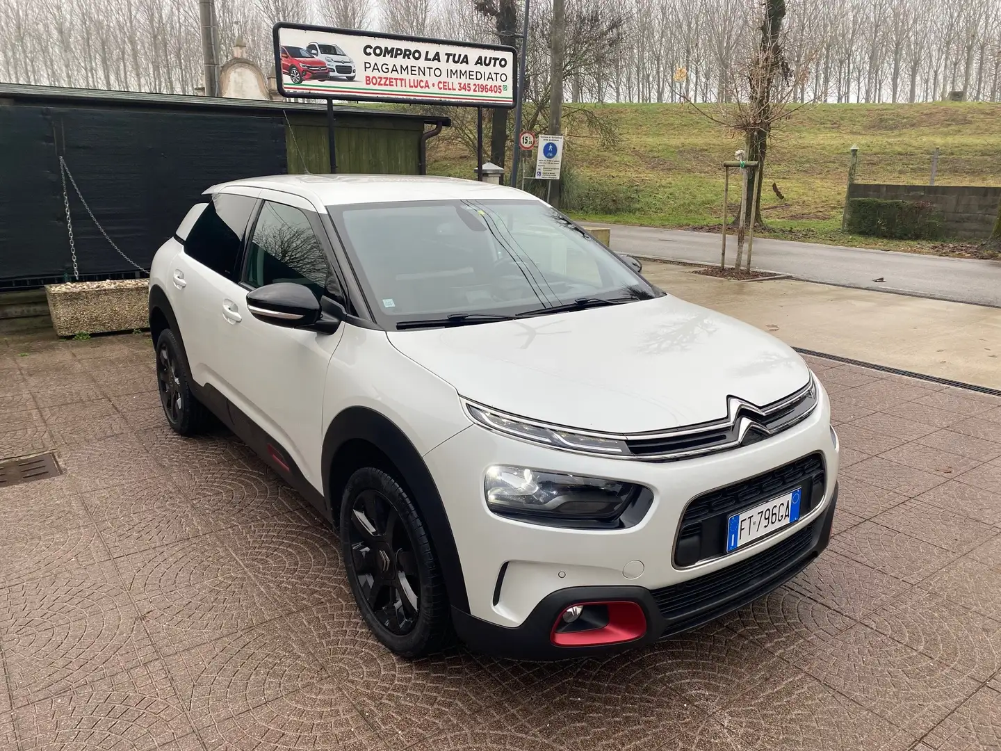 Citroen C4 Cactus 1.5 dies. SHINE TAGLIANDI CITROEN CATENA OK Blanc - 1