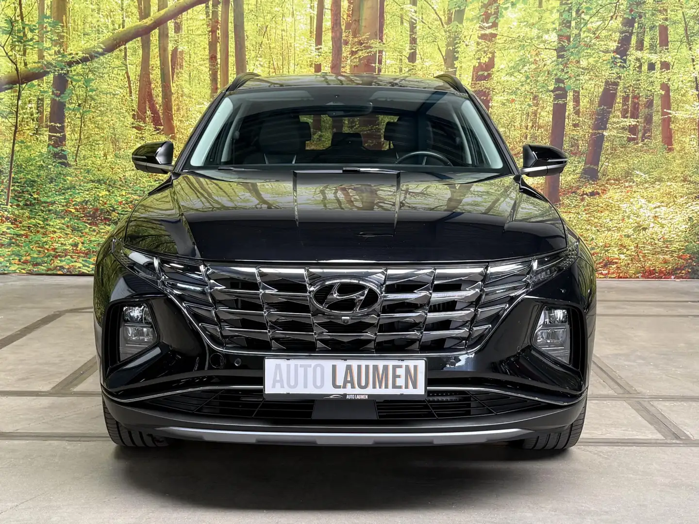 Hyundai TUCSON 1.6 T-GDI HEV Premium Hybrid Automaat 230 PK Leder Noir - 2