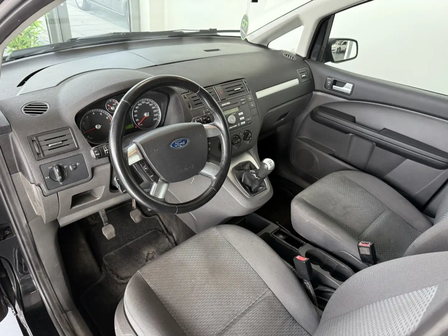 Ford Focus C-Max 1.6-16V Futura//Airco//Cruise//Nieuwe APK Zwart - 2