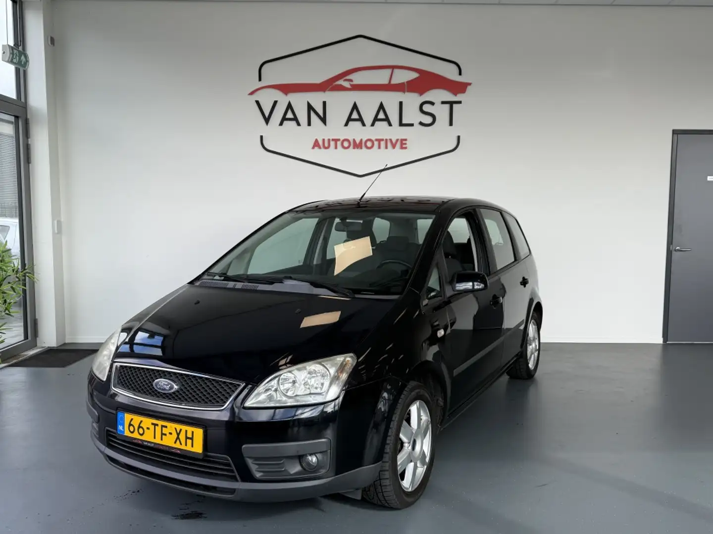 Ford Focus C-Max 1.6-16V Futura//Airco//Cruise//Nieuwe APK Zwart - 1