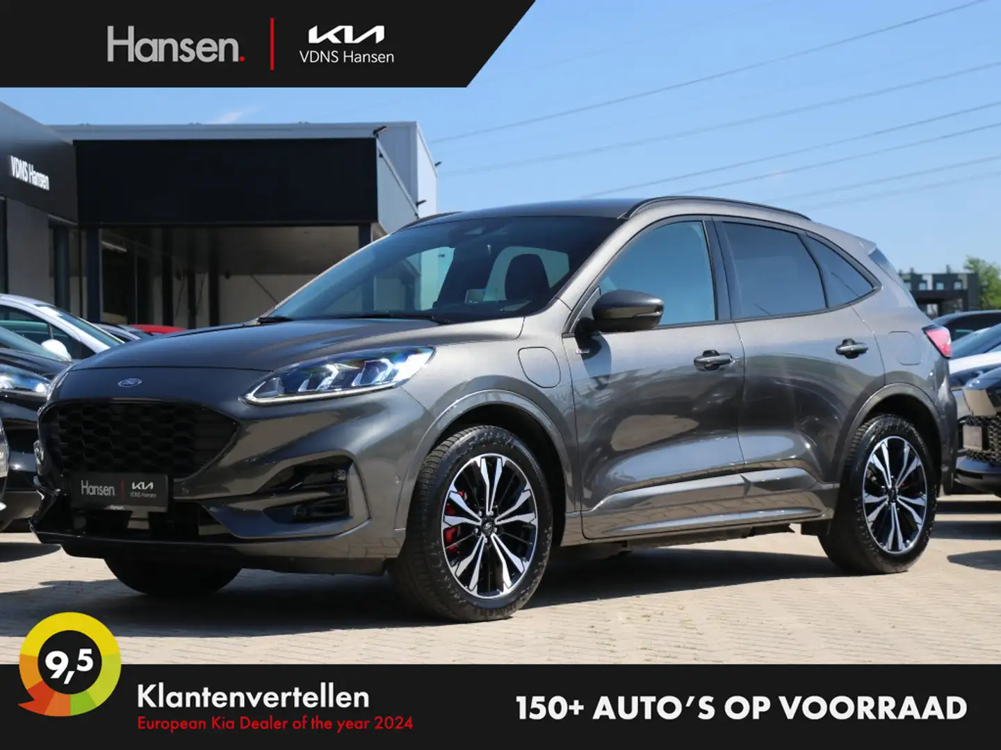 Ford Kuga 2.5 PHEV ST-Line X I Leder I B&O I Keyless I Dodeh Grijs - 1