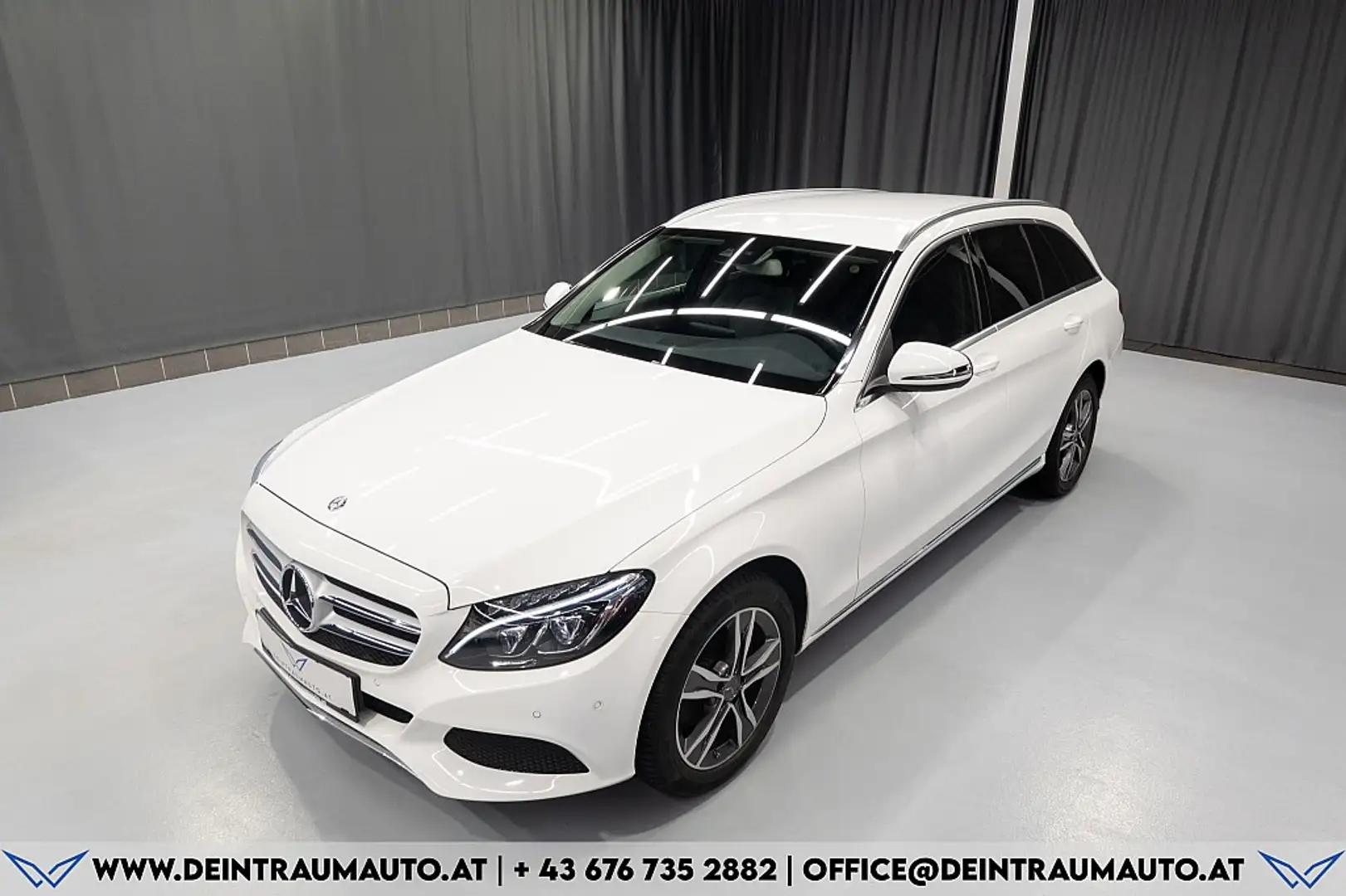 Mercedes-Benz C 200 d T Avantgarde Aut.*LED*SHZ*R-KAMERA*NAVI* Weiß - 2