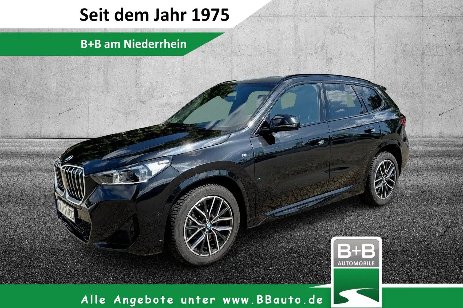 BMW X1 sDrive18i M-Sport Premium LED SHZ Noir - 1