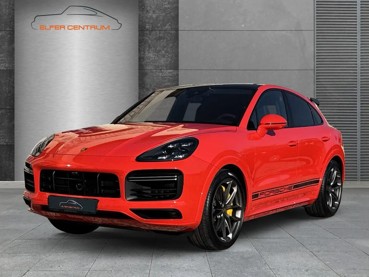 Porsche Cayenne Turbo Coupe/Burmester/PCCB/LED/16.002KM Portocaliu - 1