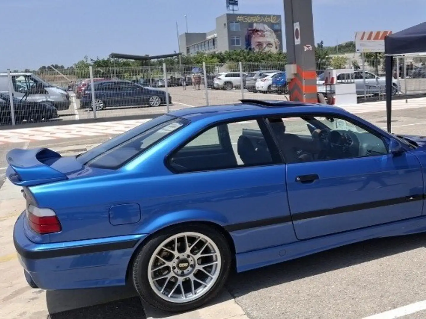 BMW 323 323i Coupé Bleu - 1