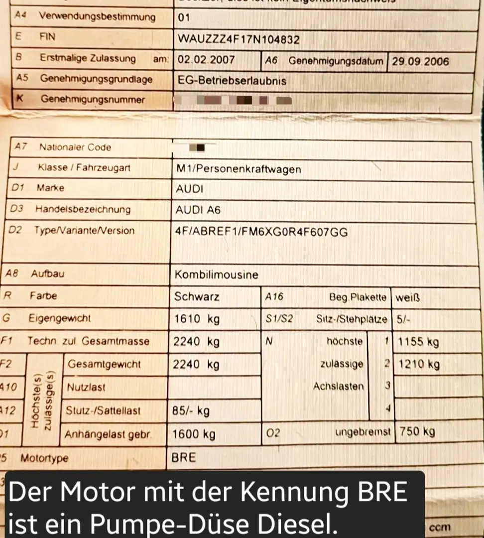 Audi A6 A6 Avant 2,0 TDI DPF Schwarz - 2