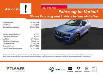 Cabriolet 1.5 TSI DSG R-LINE EDITION BLUE +AHK +B