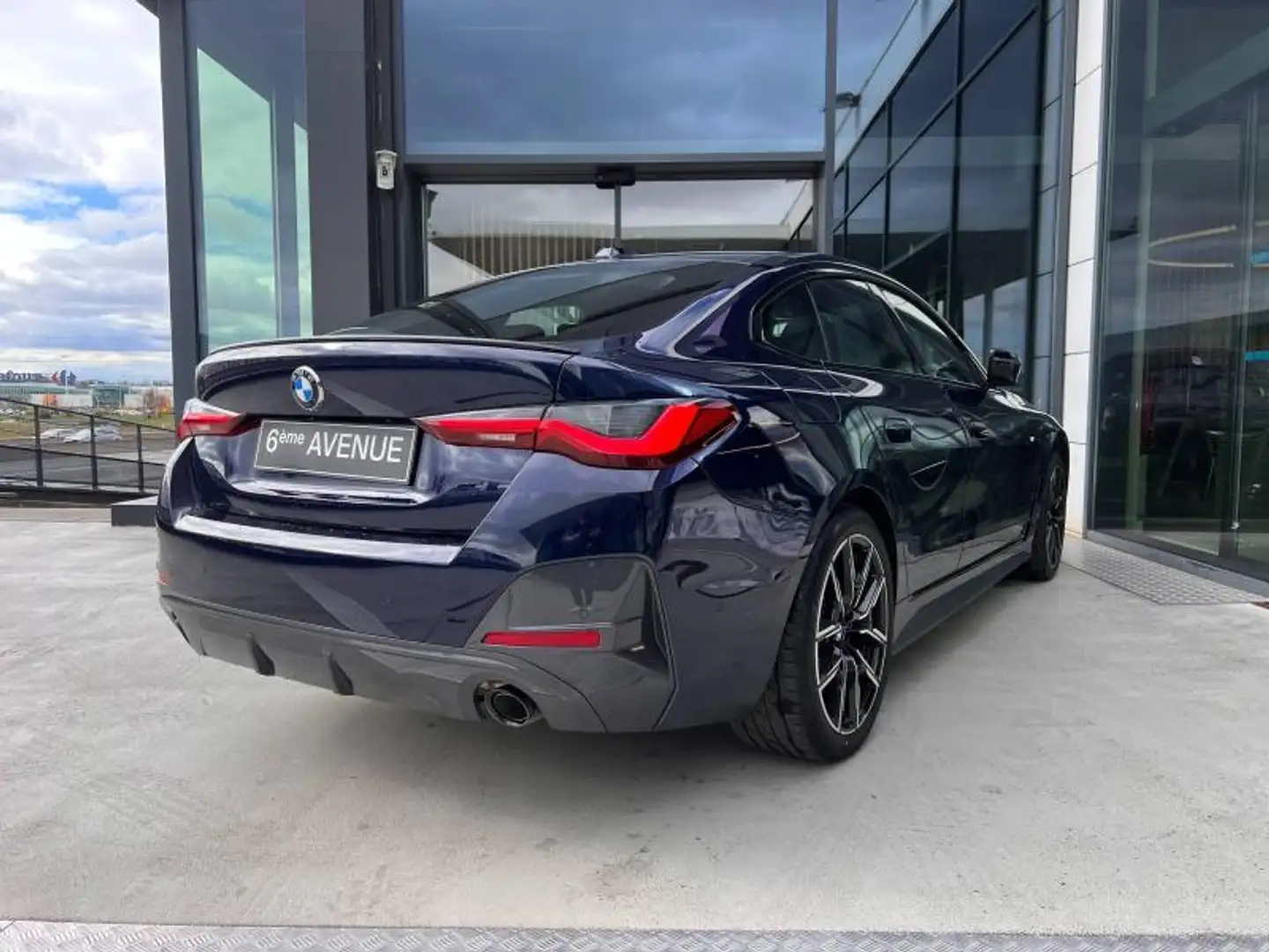 BMW 420 420iA  184ch M Sport Bleu - 2