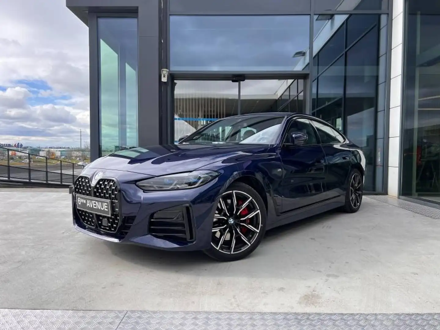 BMW 420 420iA  184ch M Sport Bleu - 1