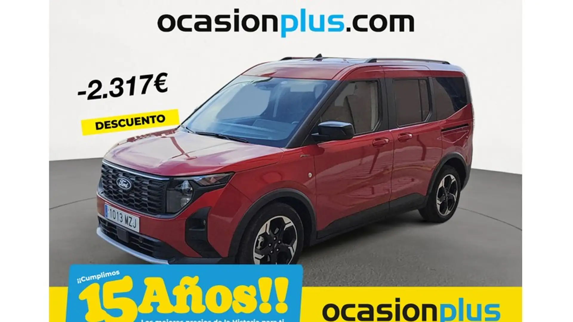 Ford Tourneo Courier 1.0 Ecoboost Active Rouge - 1