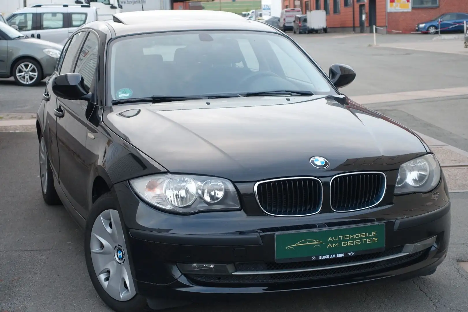BMW 116 Lim. 116i*FACELIFT*EURO 5*KLIMA*GSD*BC*ZV*TÜV 27 Schwarz - 2