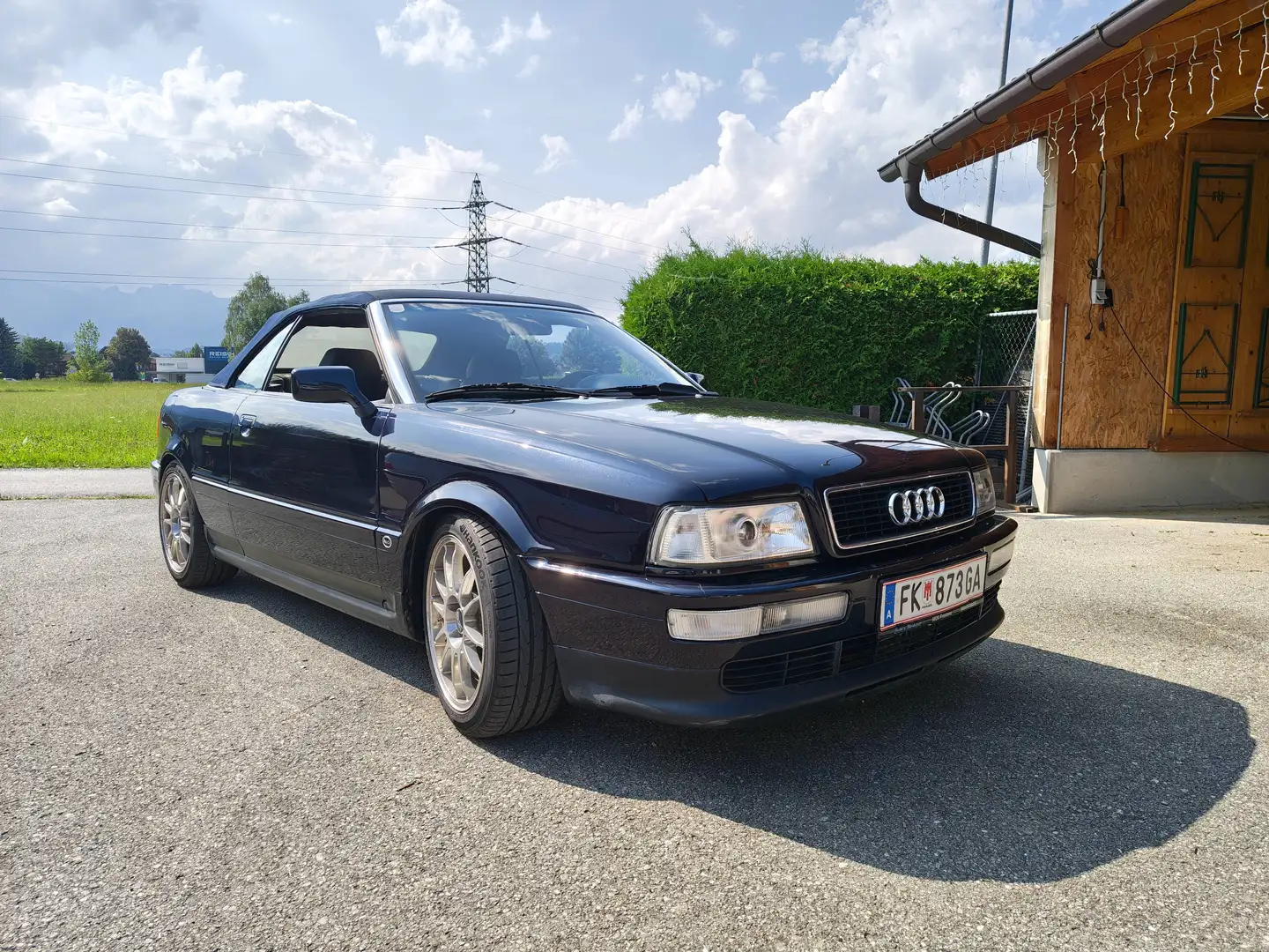 Audi Cabriolet Cabriolet 2,6 E Blau - 1
