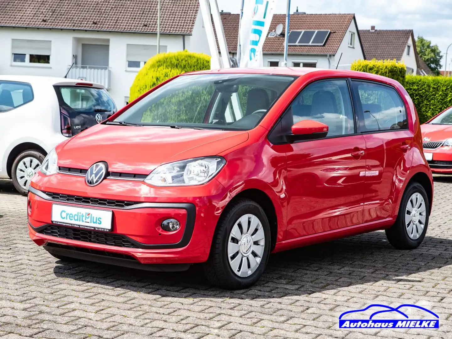 Volkswagen up! 4-türig Klima/App/PDC/Tempo/R.Kamera Navi Rot - 1