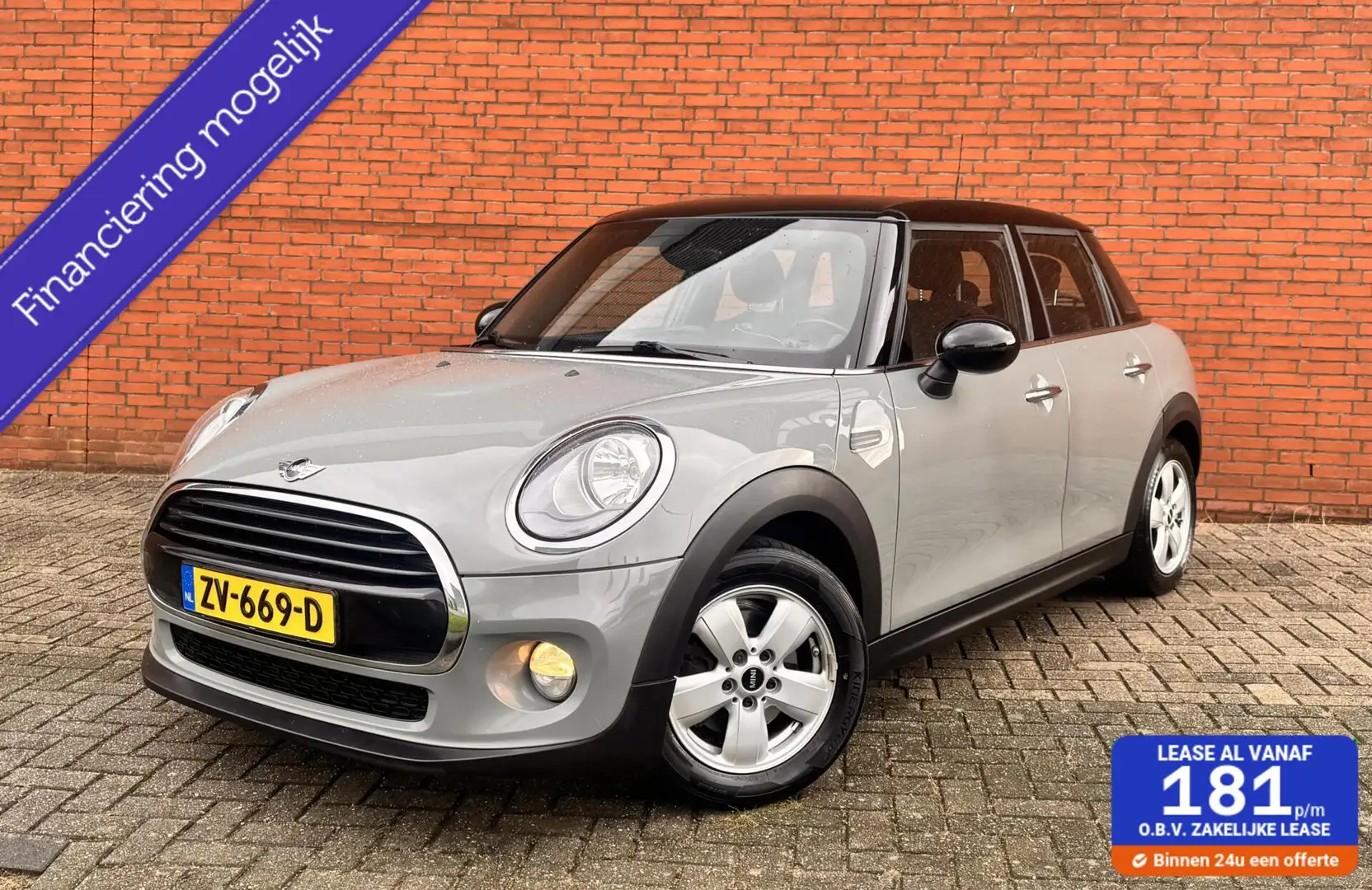 MINI Cooper Mini 1.5 Salt Business|CRUISE |PARKEERSENSOREN Grigio - 1