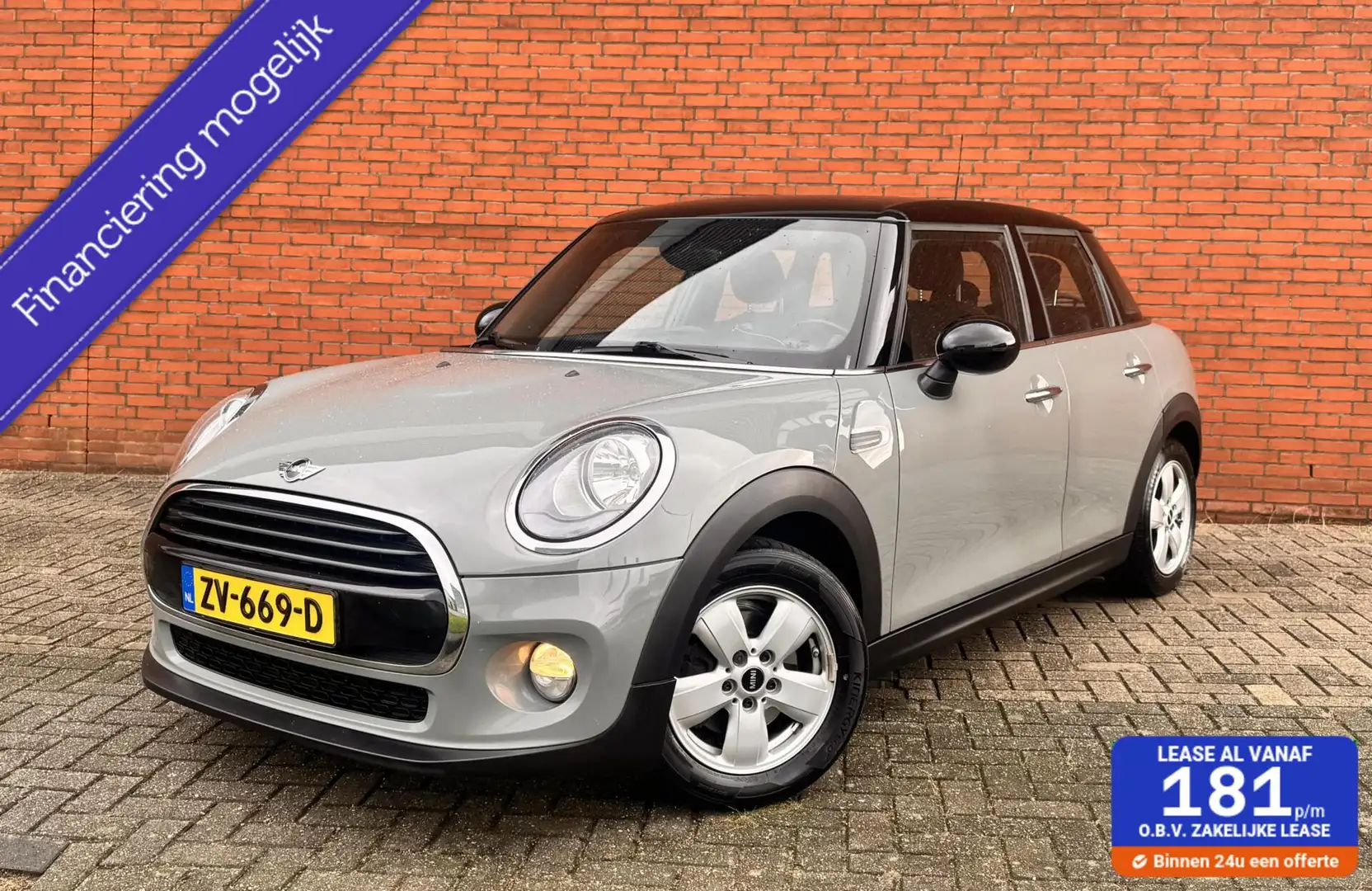 MINI Cooper Mini 1.5 Salt Business|CRUISE |PARKEERSENSOREN Grijs - 1