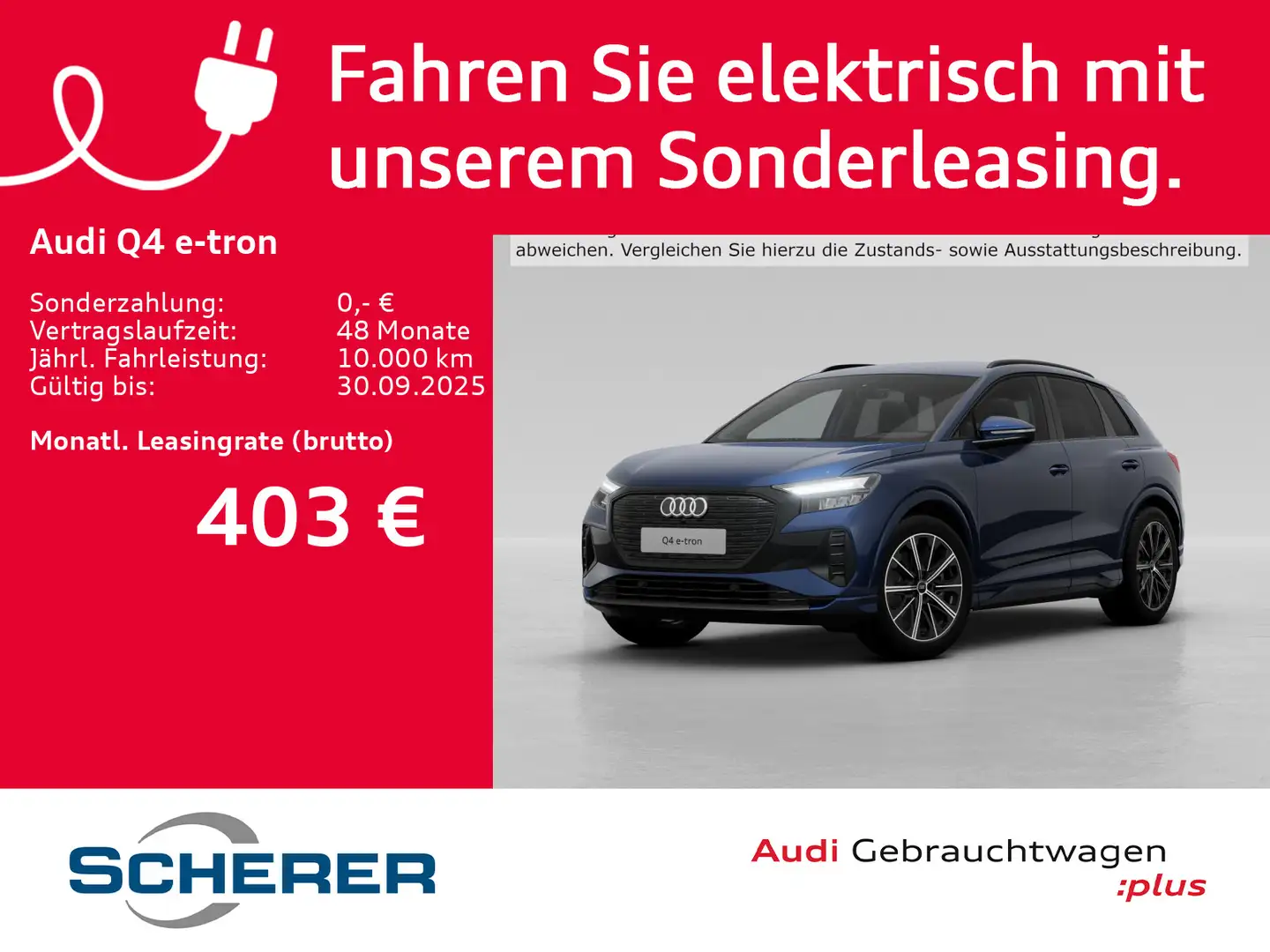 Audi Q4 e-tron 45 e-tron 210 kW Blu/Azzurro - 1