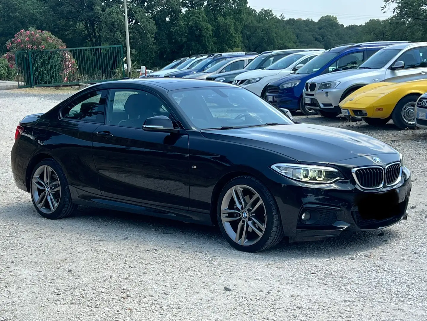 BMW 220 220d Coupe xdrive Msport auto Nero - 1