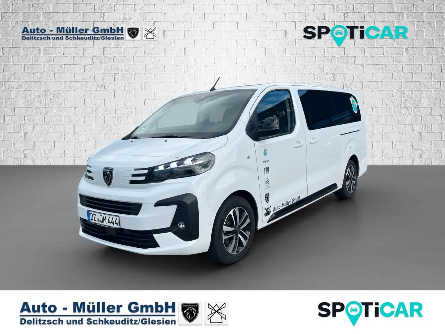 Peugeot Traveller L3 BlueHDi 180 EAT8 Allure/Leder Weiß - 1