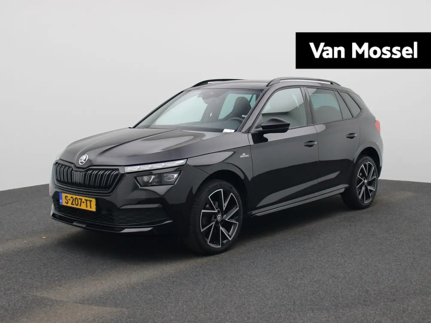 Skoda Kamiq 1.5 TSI ACT Monte Carlo | PANORAMADAK | STOELVERWA Zwart - 1