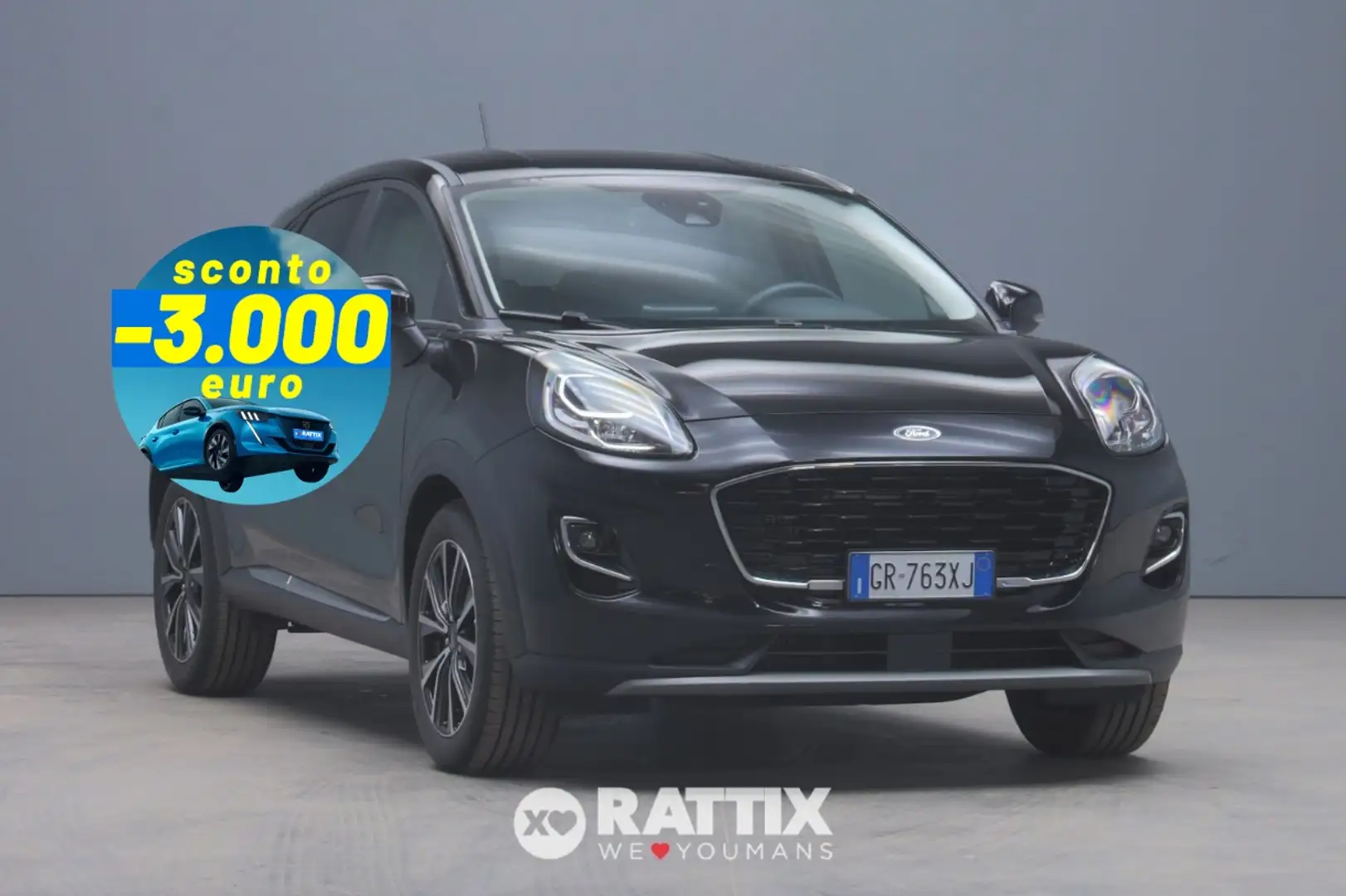 Ford Puma 1.0 Ecoboost Hybrid 125CV Titanium Auto Nero - 1