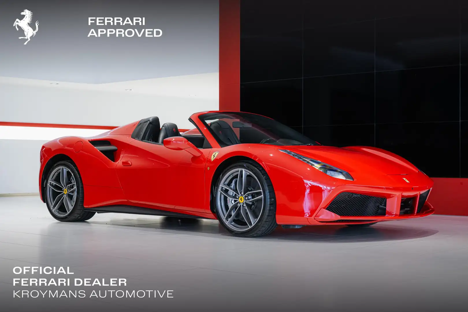 Ferrari 488 Spider - Kroymans Ferrari Rood - 1