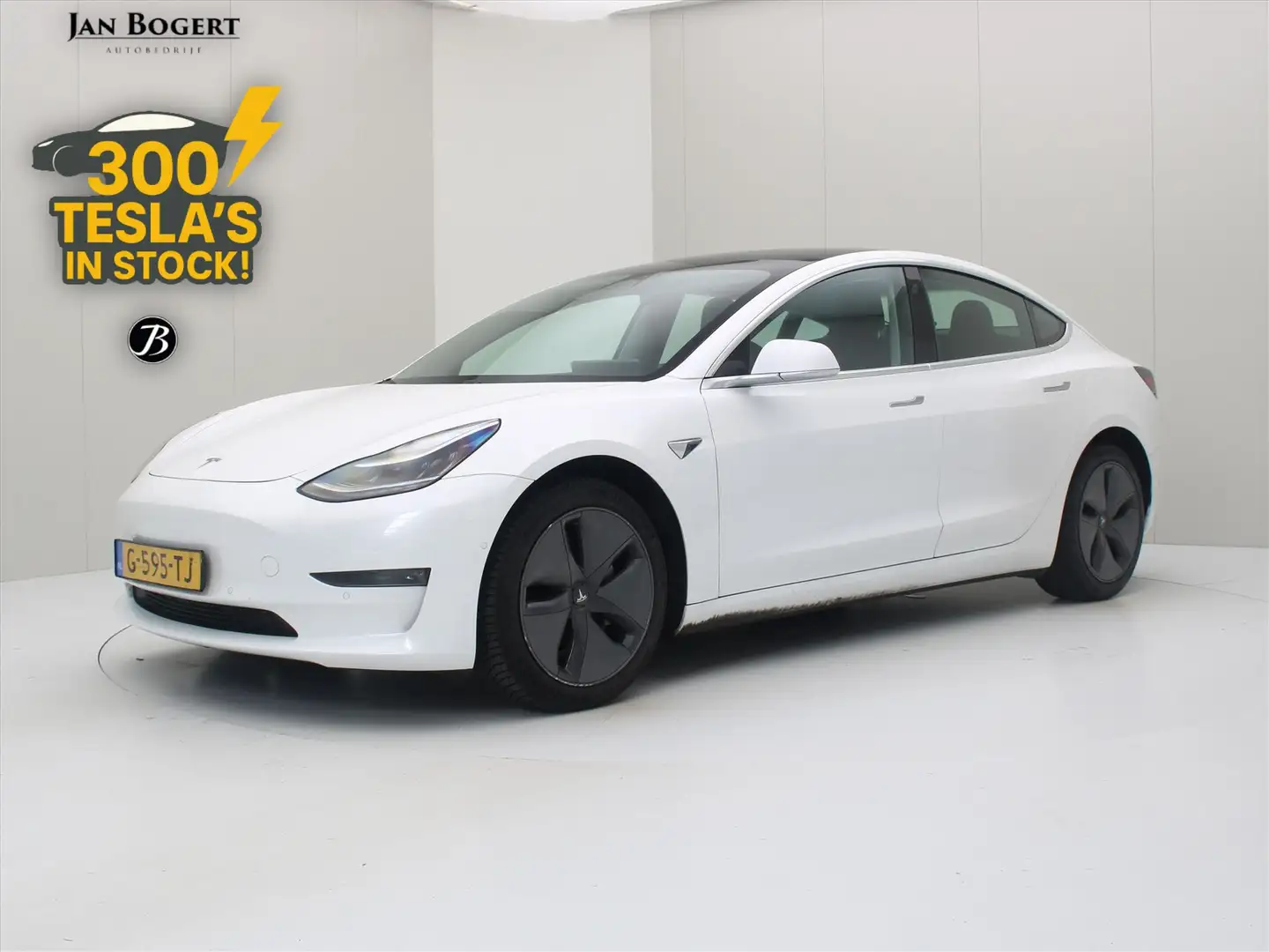 Tesla Model 3 Long-Range AWD 351pk 75 kWh [ AUTOPILOT+620KM WLTP Wit - 1