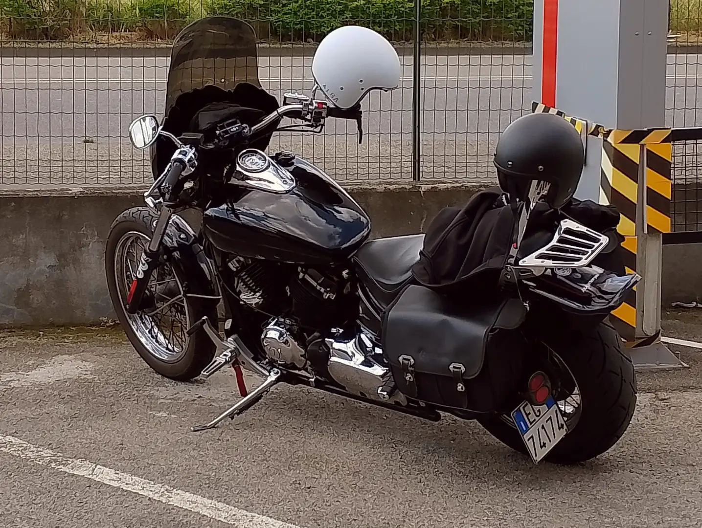 Yamaha XVS 650 sport Negru - 1