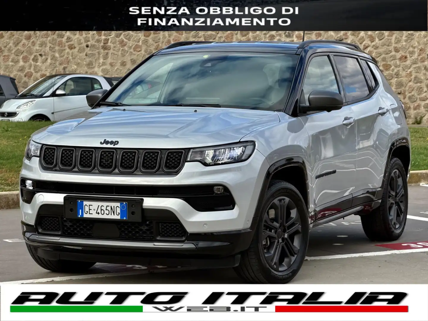 Jeep Compass 190 CV 4XE PHEV 80° ANNIVERSARIO+4TELEC360°+FULL Argent - 1