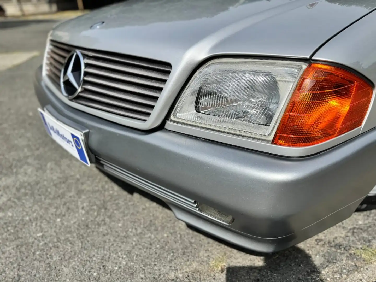 Mercedes-Benz SL 320 SL 300 FIRST PAINT/ONEOWNER/MANUAL/BOOKSERVICES! Grigio - 2