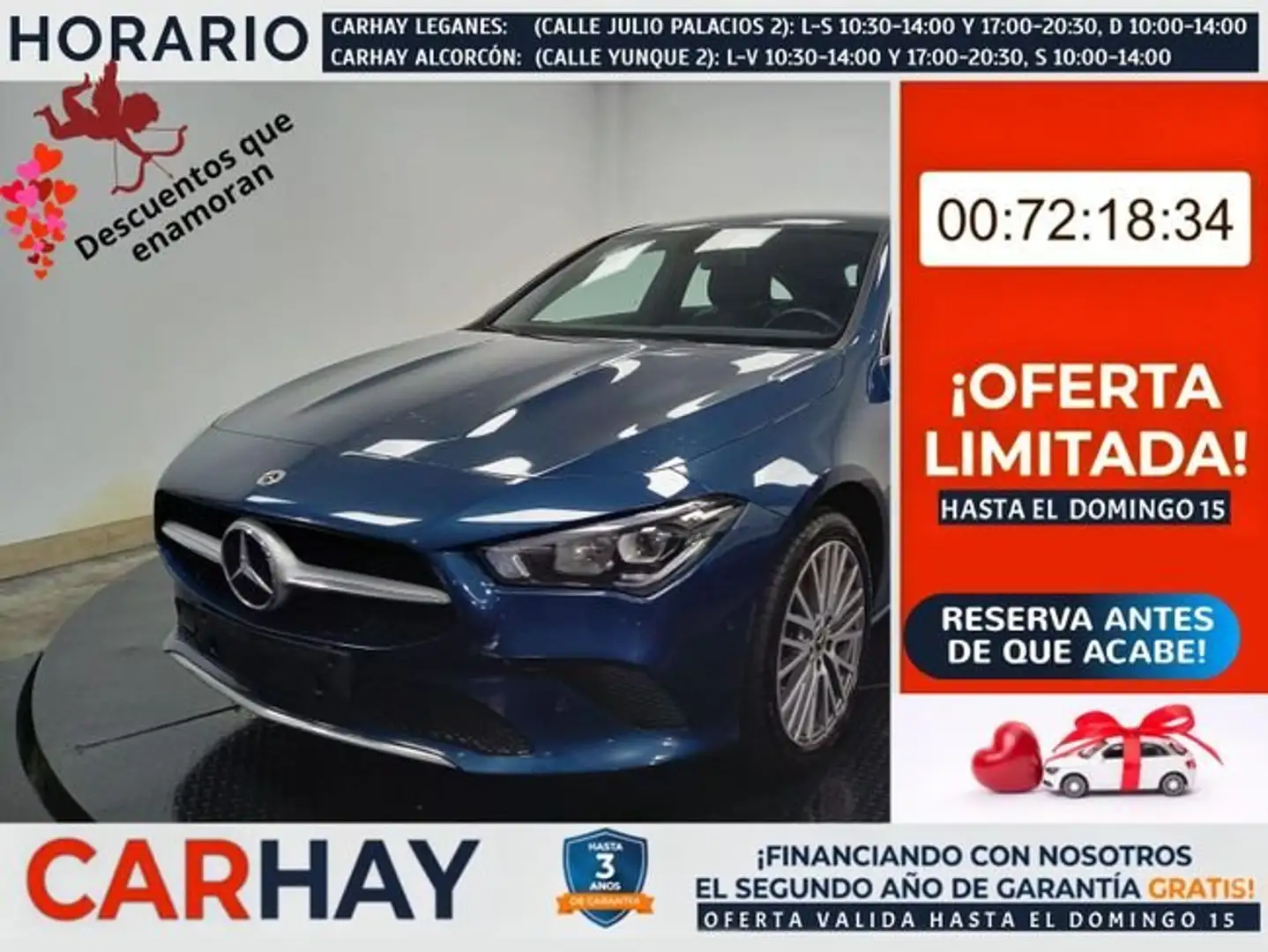 Mercedes-Benz CLA 250 Shooting Brake 250e 8G-DCT Bleu - 1
