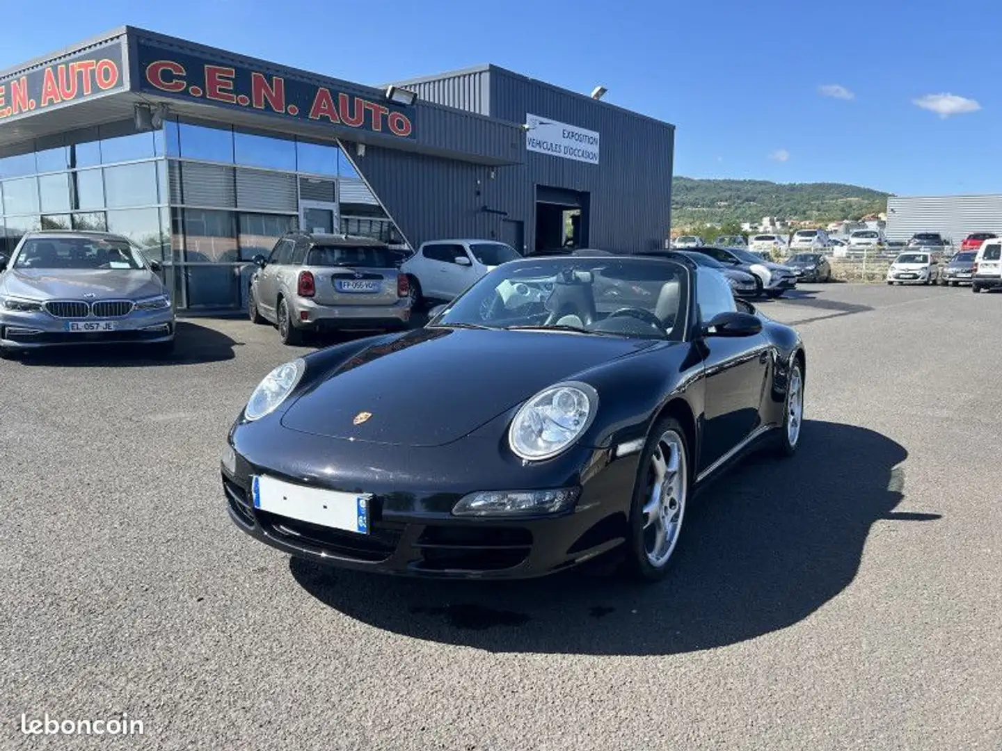 Porsche 997 CABRIOLET (997) CARRERA 4 TIPTRONIC S Noir - 1