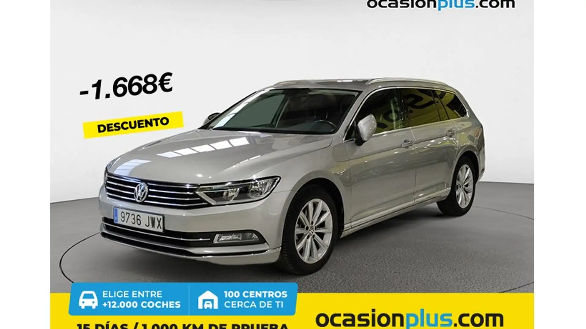 Volkswagen Passat Variant 2.0TDI Sport DSG6 110kW Plateado - 1