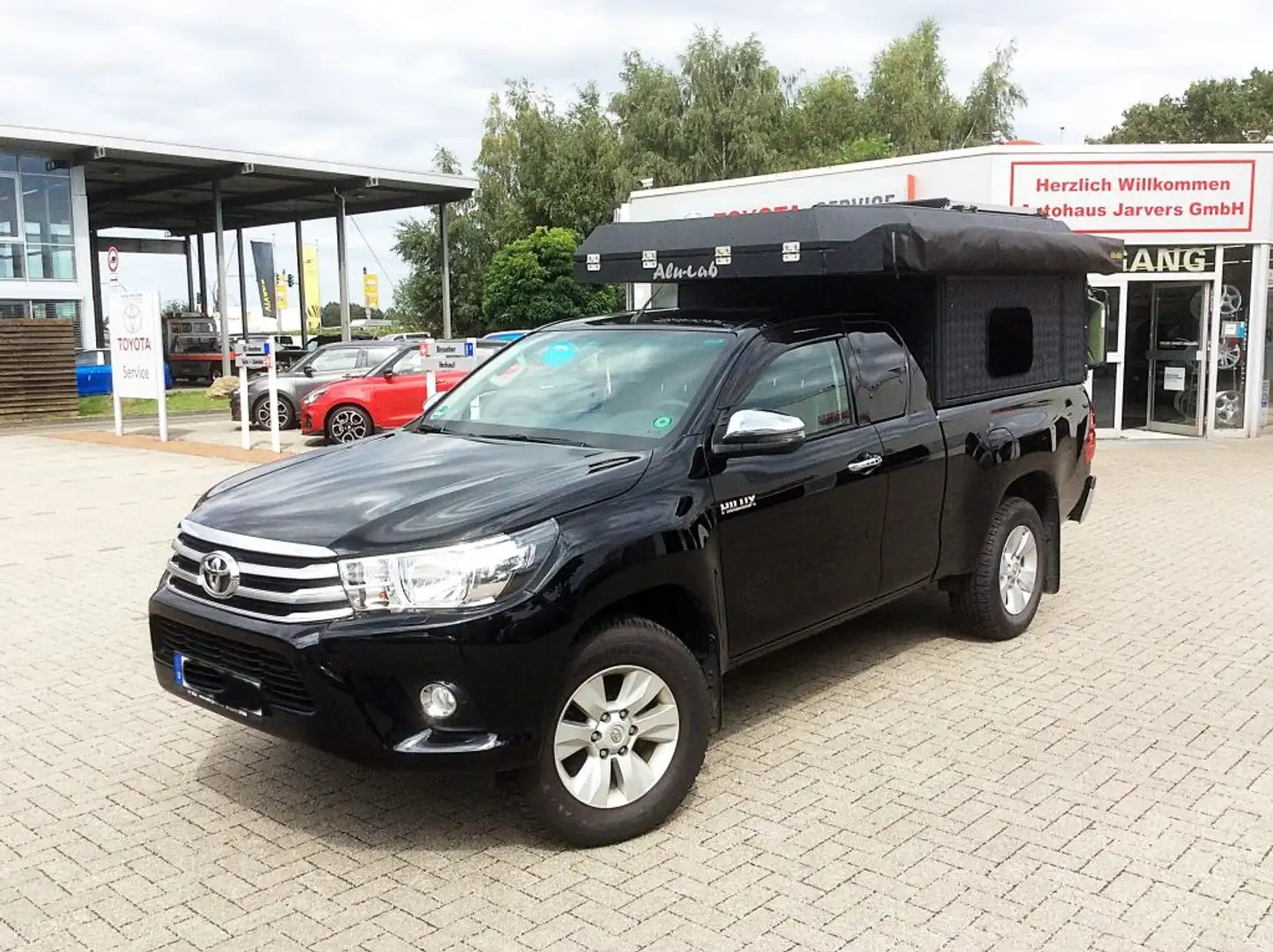 Toyota Hilux 4x4 Extra Cab Duty Comfort *Camper* Fekete - 1
