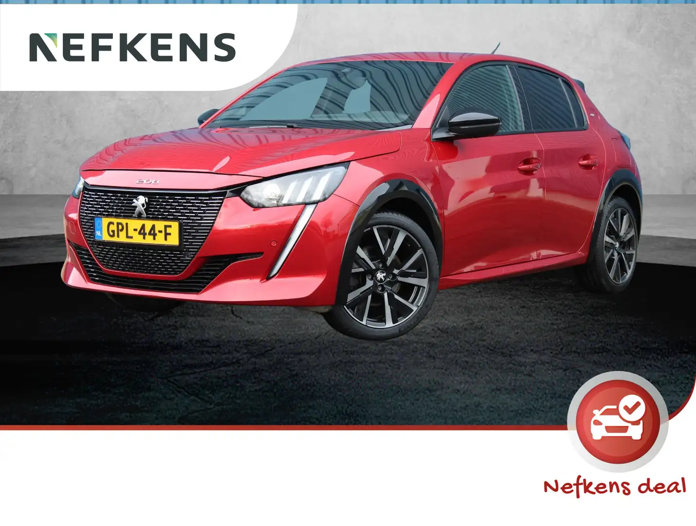 Peugeot 208 100 pk GT Automaat | Camera | LED | Keyless | Navi Rot - 1