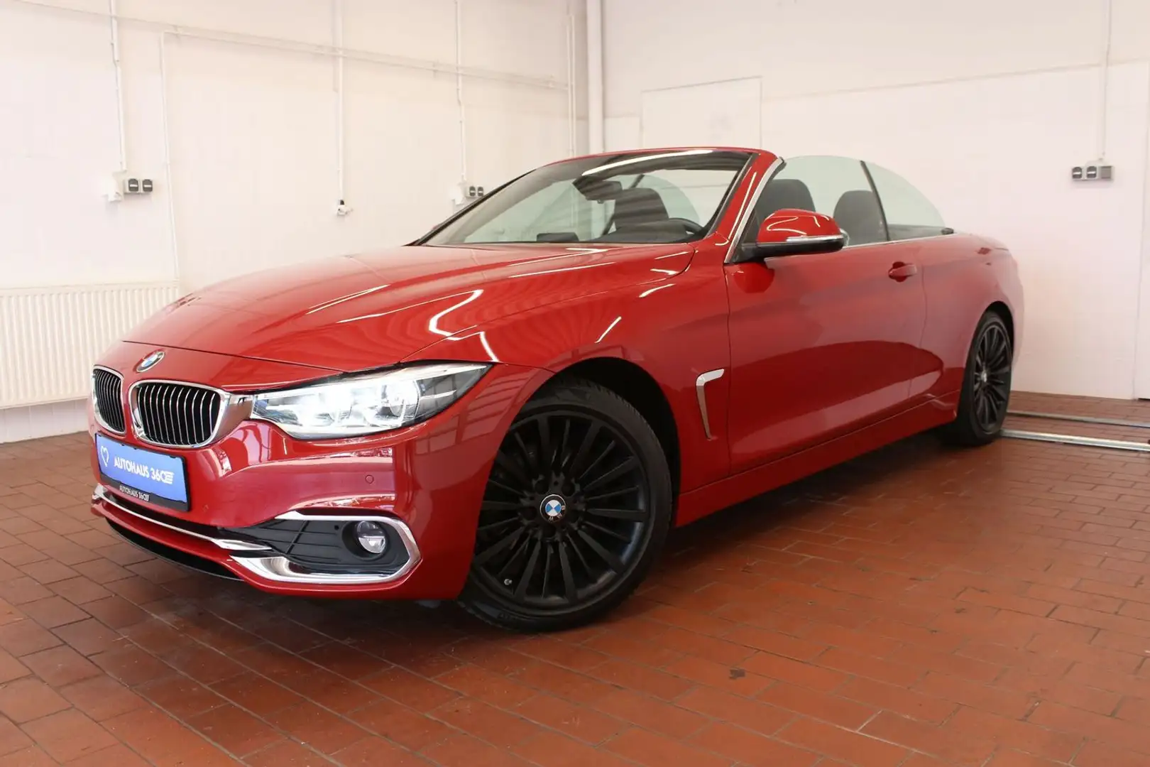 BMW 420 Luxury Line LED Navi Leder Cabrio Kırmızı - 2