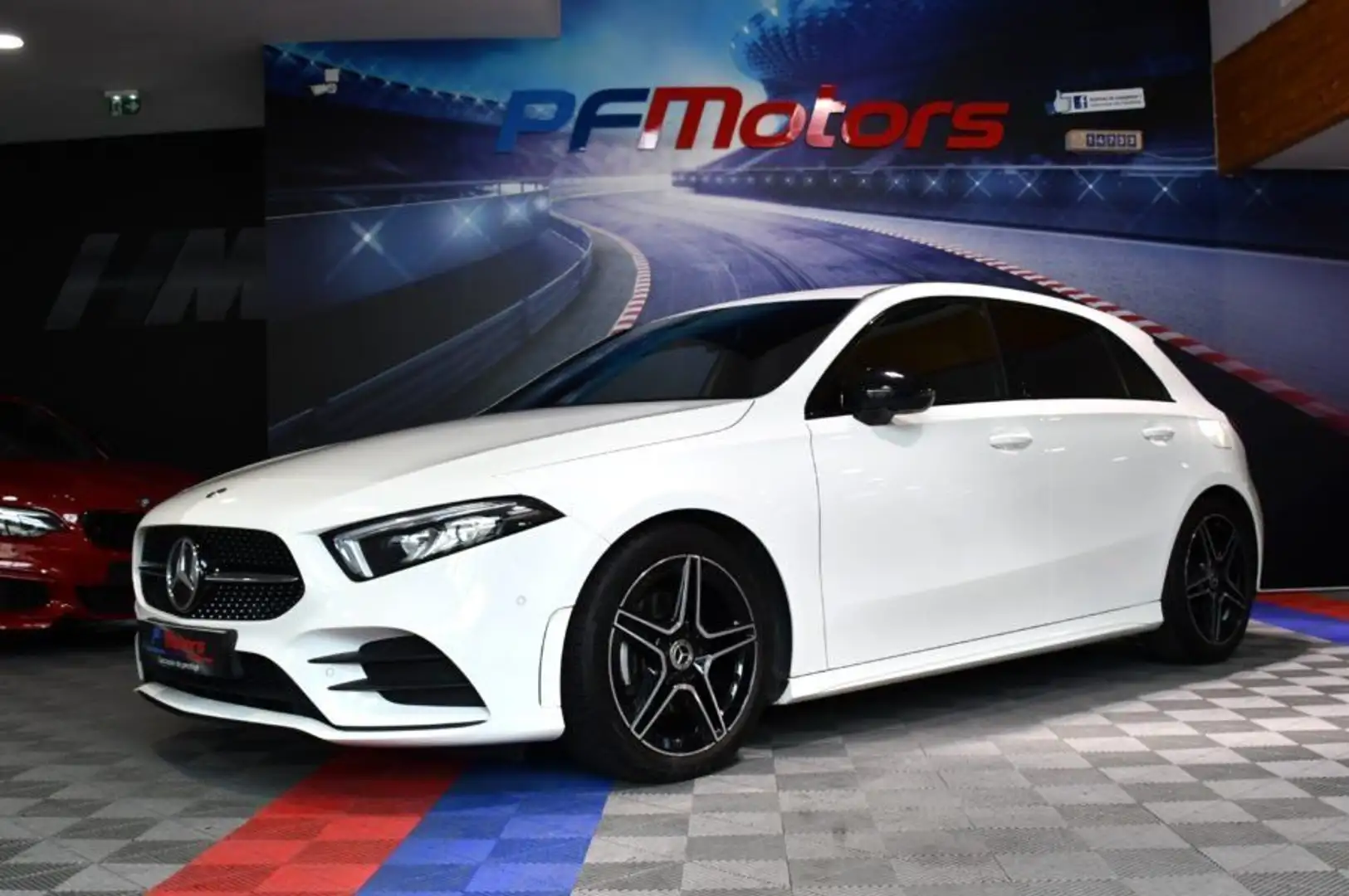 Mercedes-Benz A 200 200 AMG Line 2.0 150 BVA GPS Pro M-BUX Caméra Car  Blanc - 1