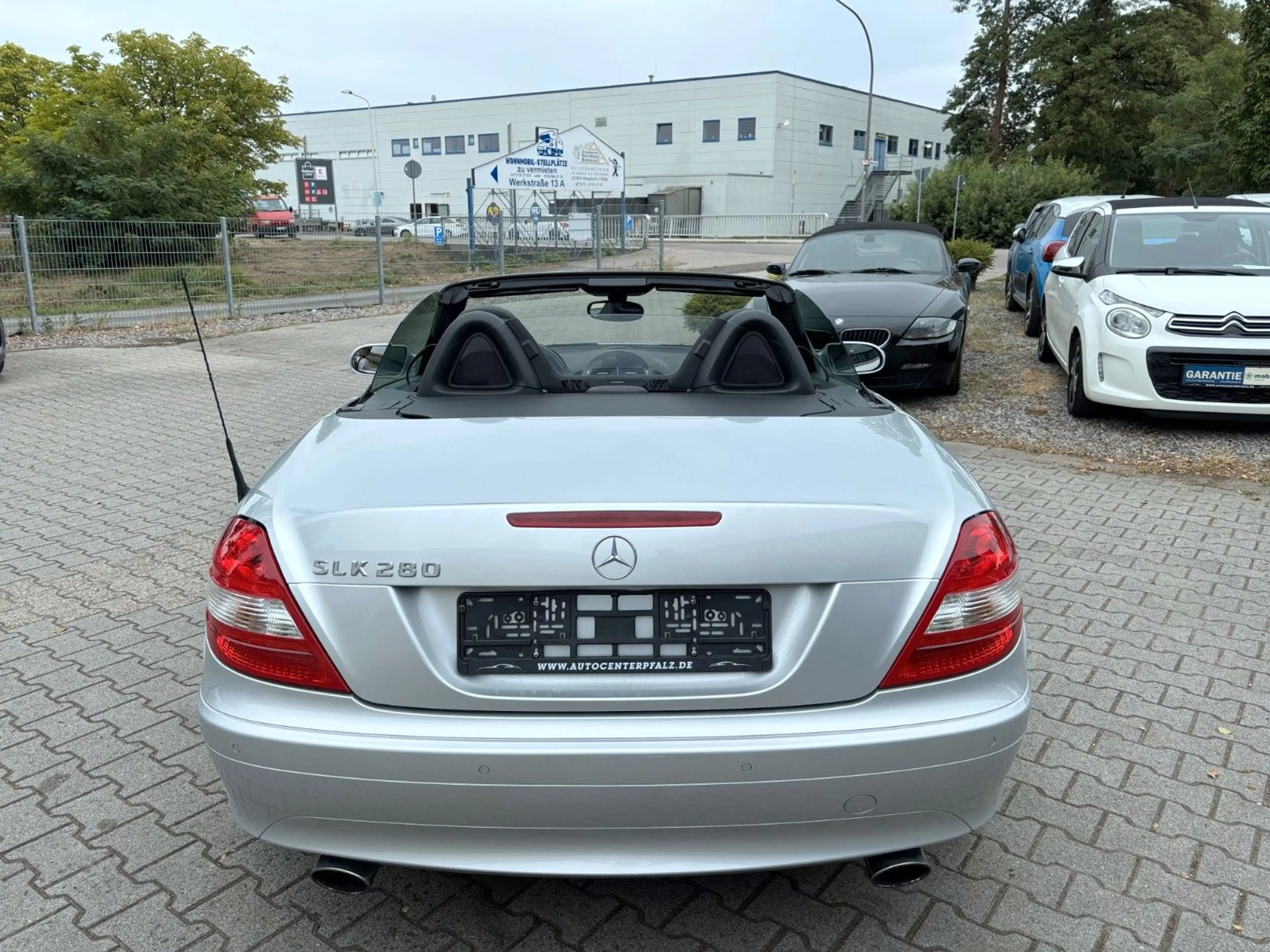 Mercedes-Benz SLK 280 Auto Leder Temp. PDC Airscarf S-Heft — photo 13
