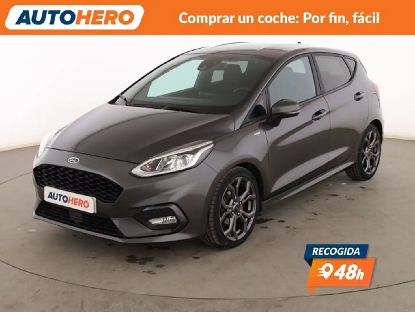 Ford Fiesta 1.0 EcoBoost S/S ST Line 100 Gris - 1