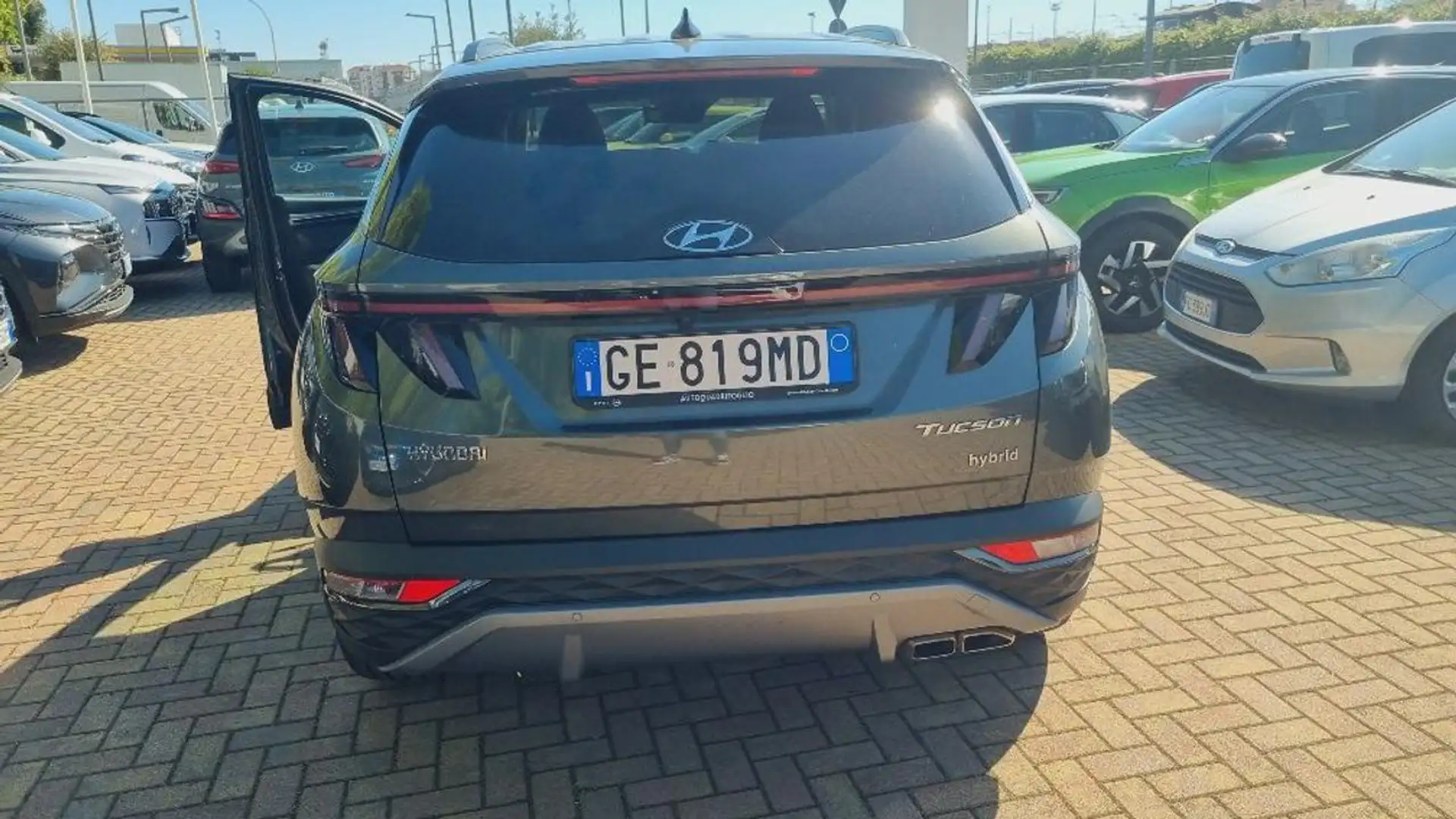 Hyundai TUCSON 1.6 HEV  aut. XLine Gris - 2