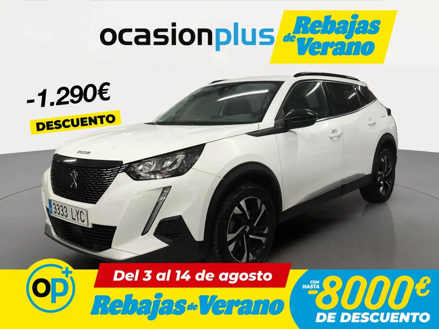 Peugeot 2008 1.2 PureTech S&S Allure EAT8 130 Blanco - 1