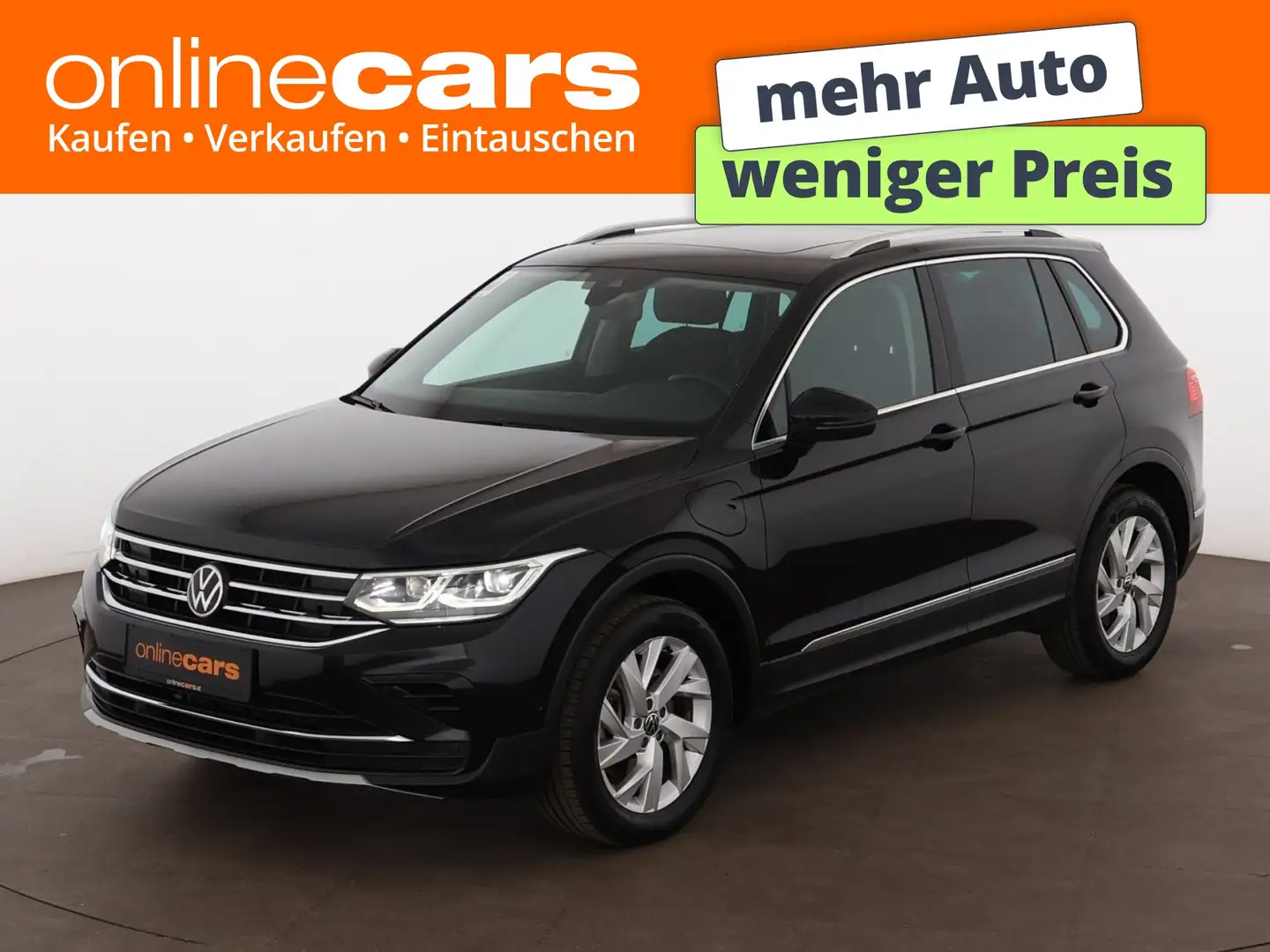 Volkswagen Tiguan 1.4 TSI PHEV Elegance Aut MATRIX SKY AHK Schwarz - 1