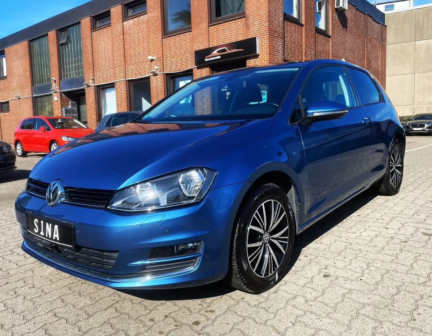 Volkswagen Golf VII 1.2 TSI Allstar BMT*1.HAND*ACC*8FACH* Blau - 1