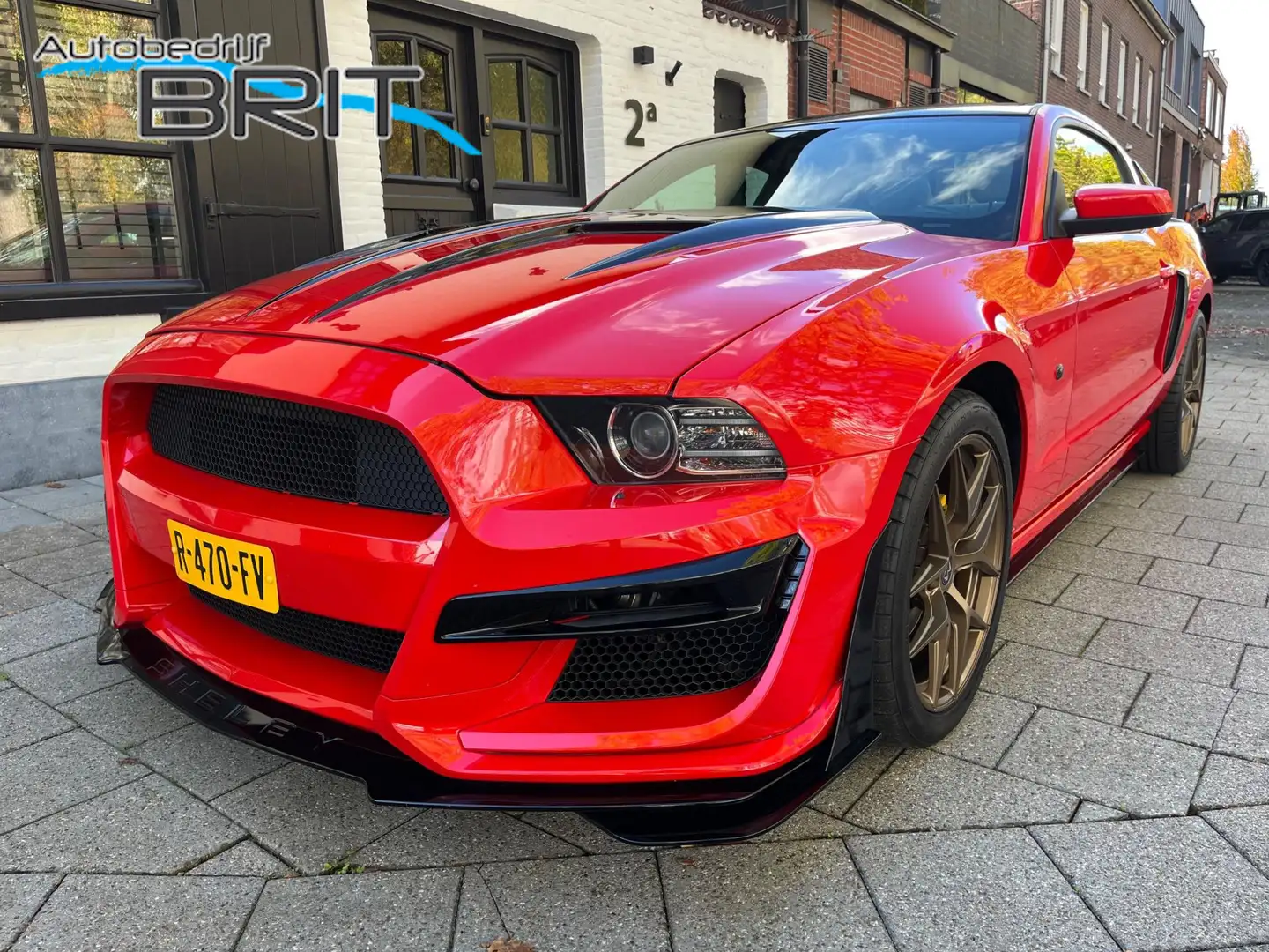 Ford Mustang USA 3.7 V6 GT, Shelby Uitvoering, Nw. Staat Rouge - 2