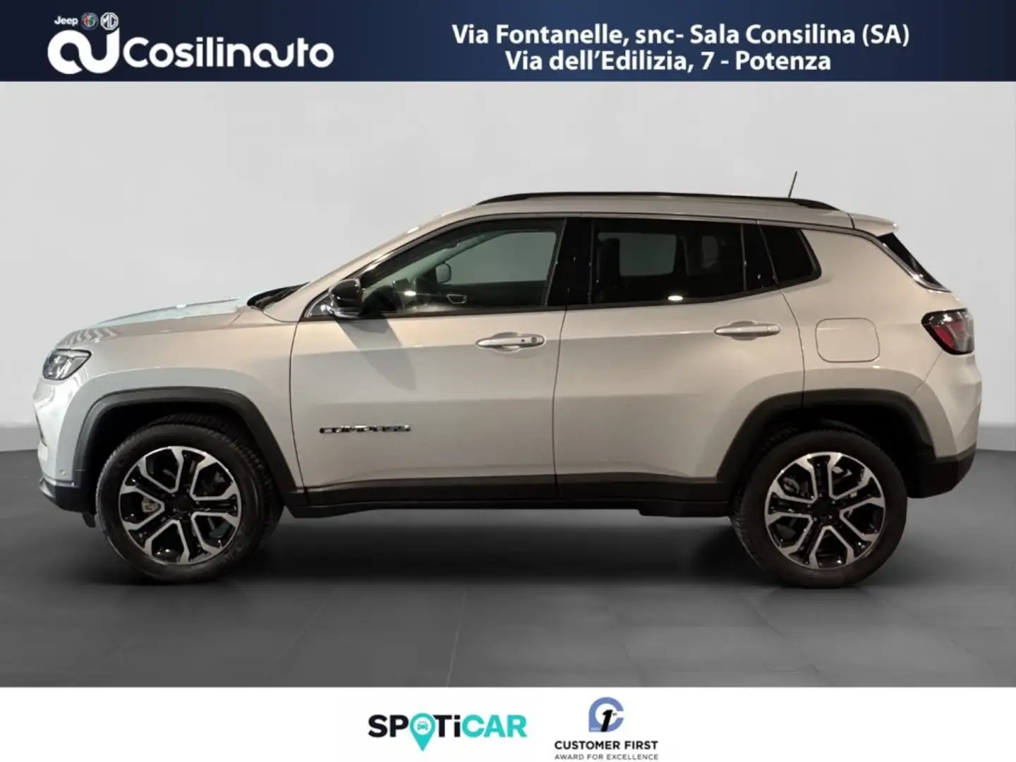 Jeep Compass 1.3 T4 190CV PHEV AT6 4xe Limited Argento - 2